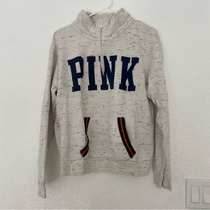 Victoria Secret Pink Half Zip Sweaters